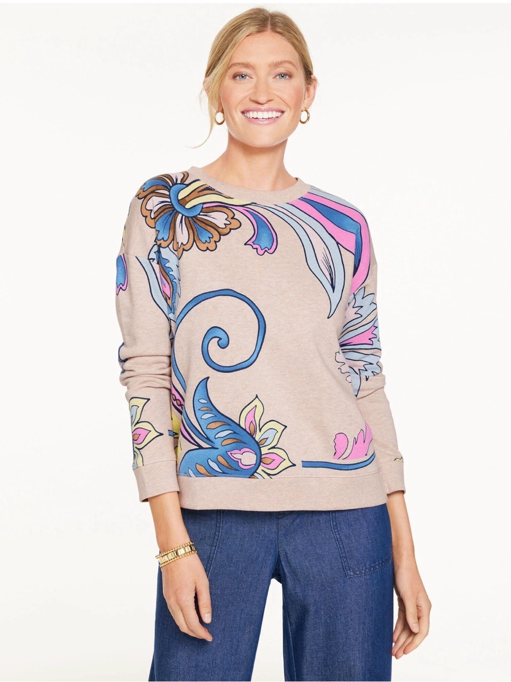 Talbots French Terry Sweatshirt